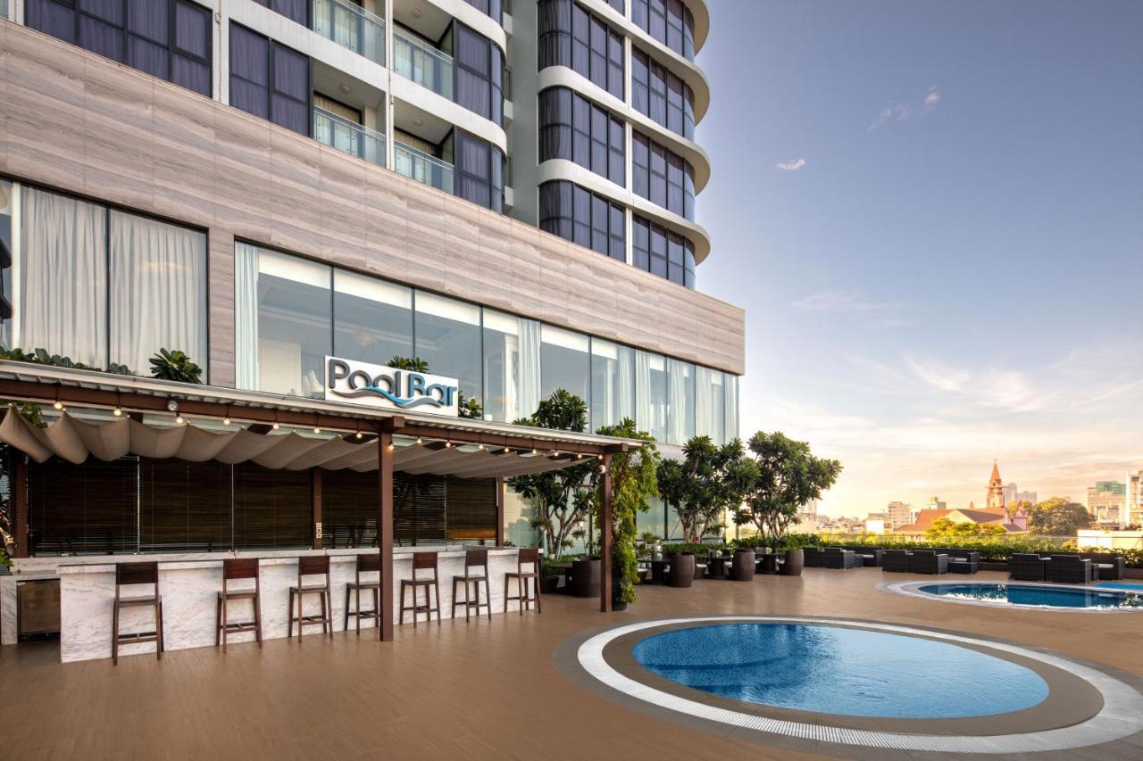 빈펄 콘도텔 리버프런트 다낭 외부 사진 Pool Bar